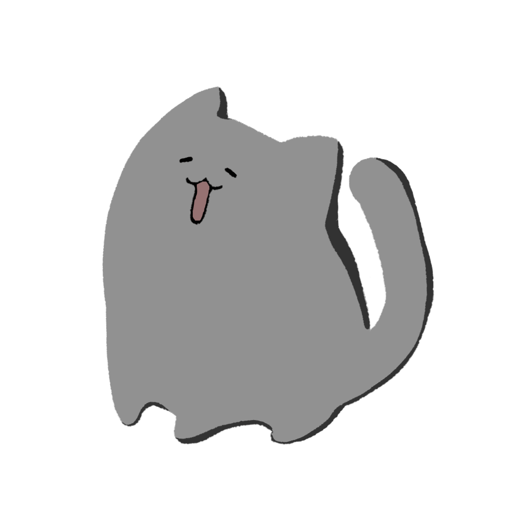 柔らかい表情の猫