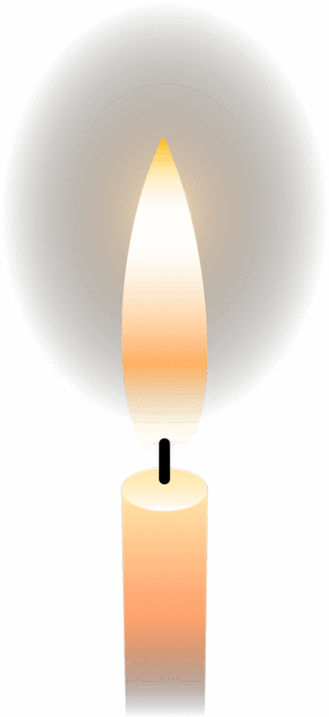 蝋燭の炎